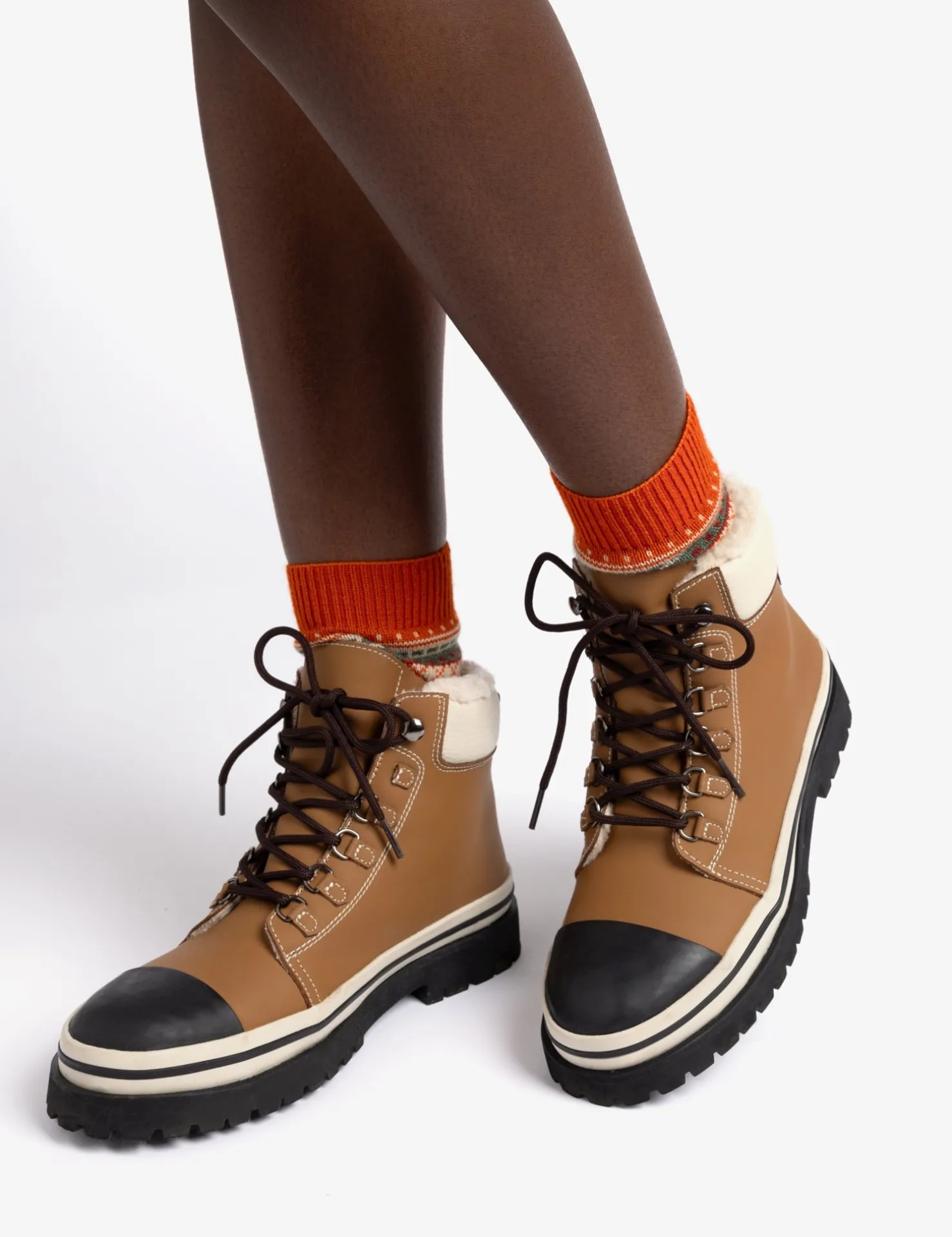 Penelope Chilvers Winter Boots | Wool & Shearling*Brae Leather Boot