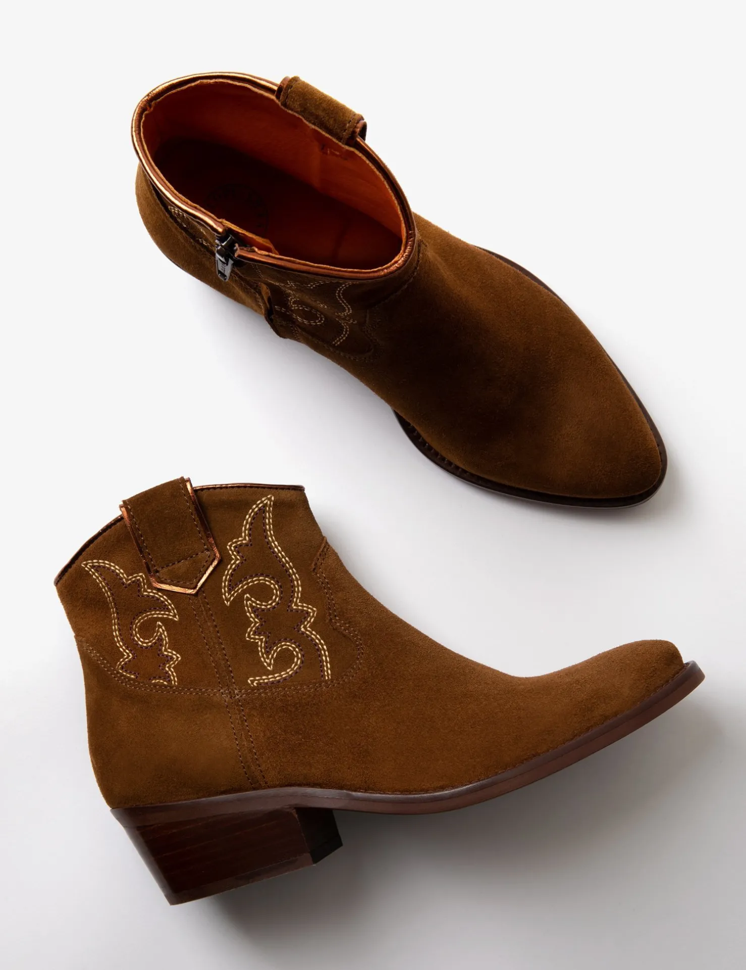 BOY Penelope Chilvers Heeled Boots | Cowboy Boots*Cassidy Suede Embroidered Boot