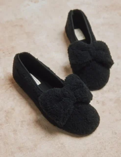 Penelope Chilvers Slippers*Celeste Shearling Bow Slipper