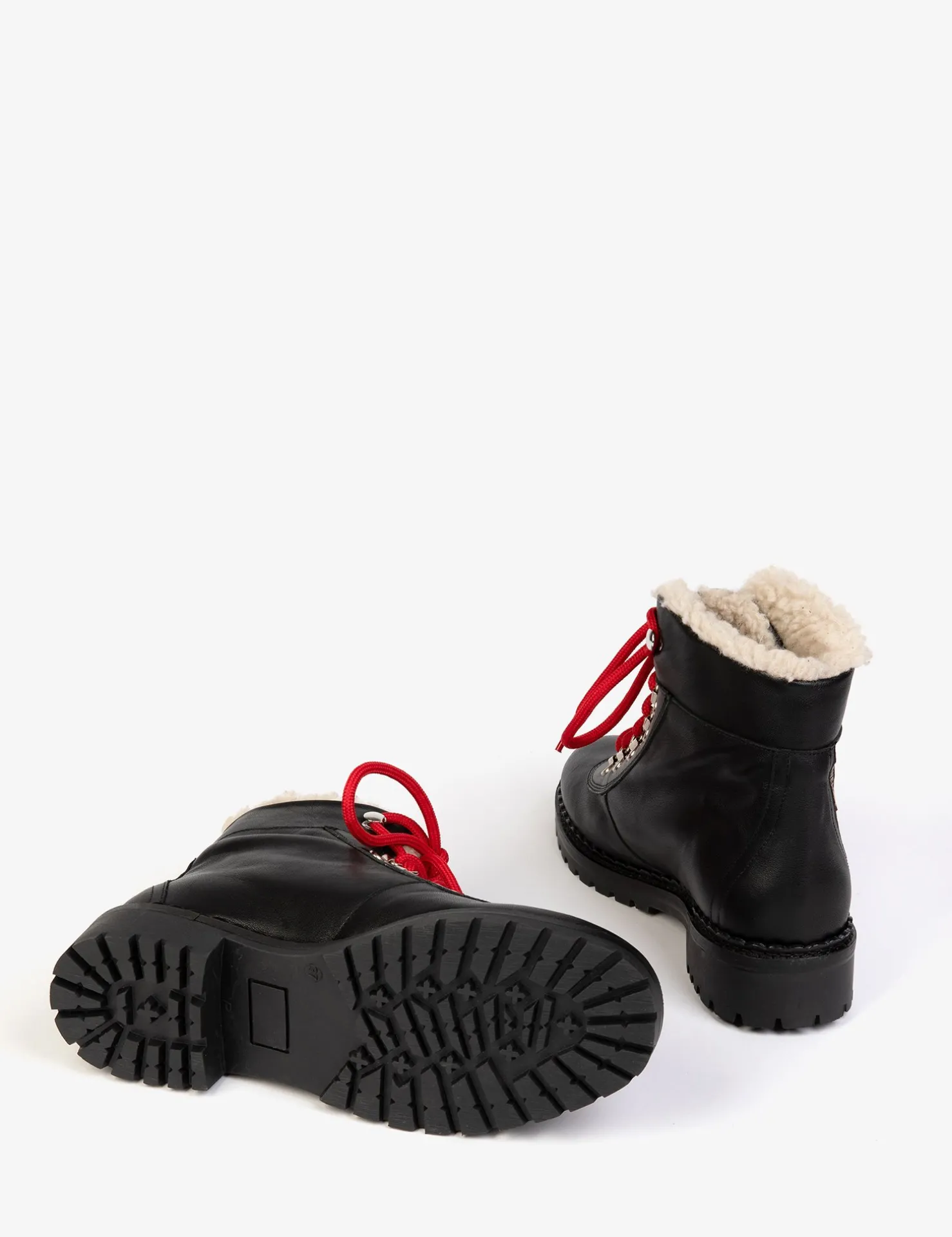 Penelope Chilvers Winter Boots | Lace Up Boots*Cortina Leather Shearling Boot