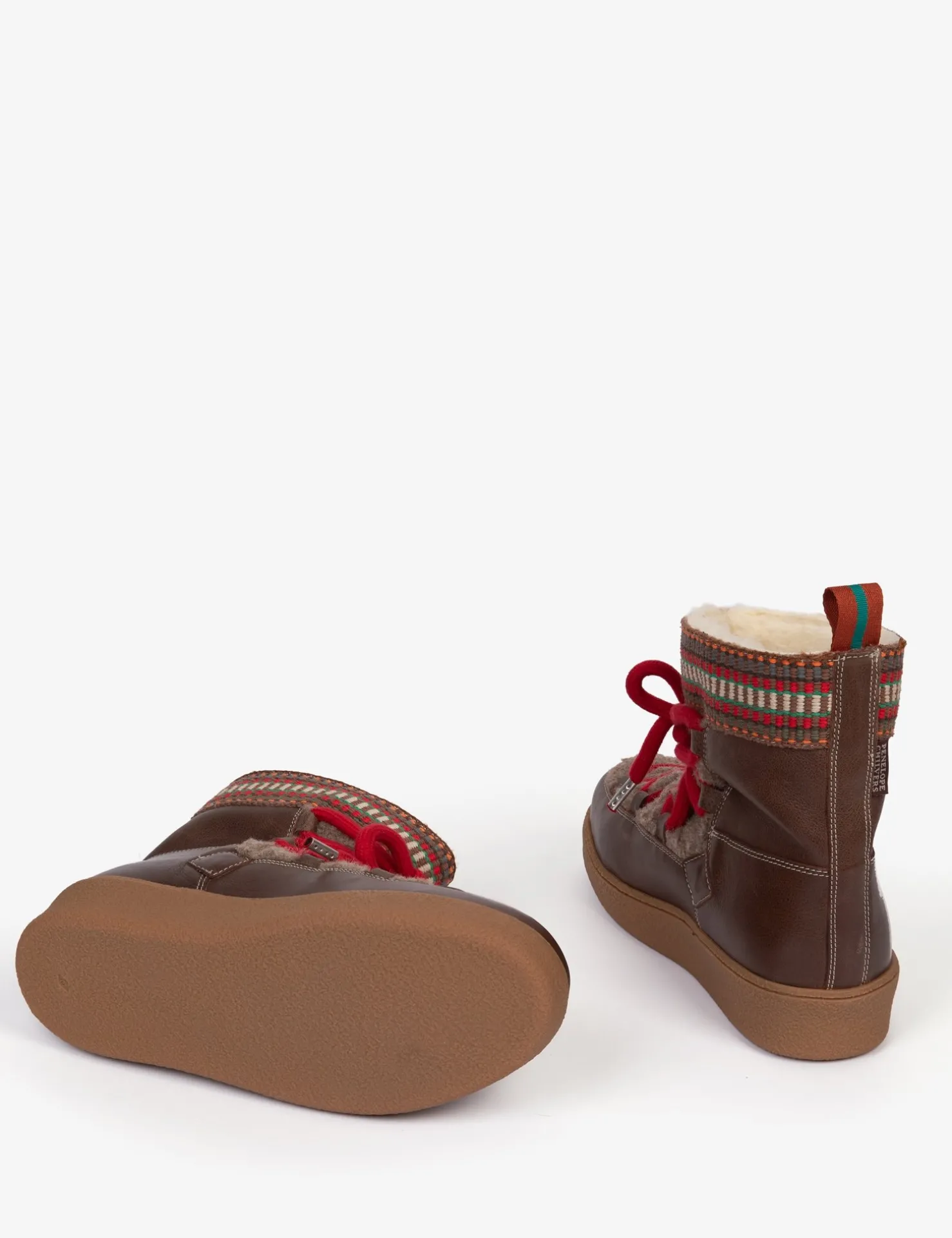 Penelope Chilvers Winter Boots | Lace Up Boots*Cosmos Fleece Boot