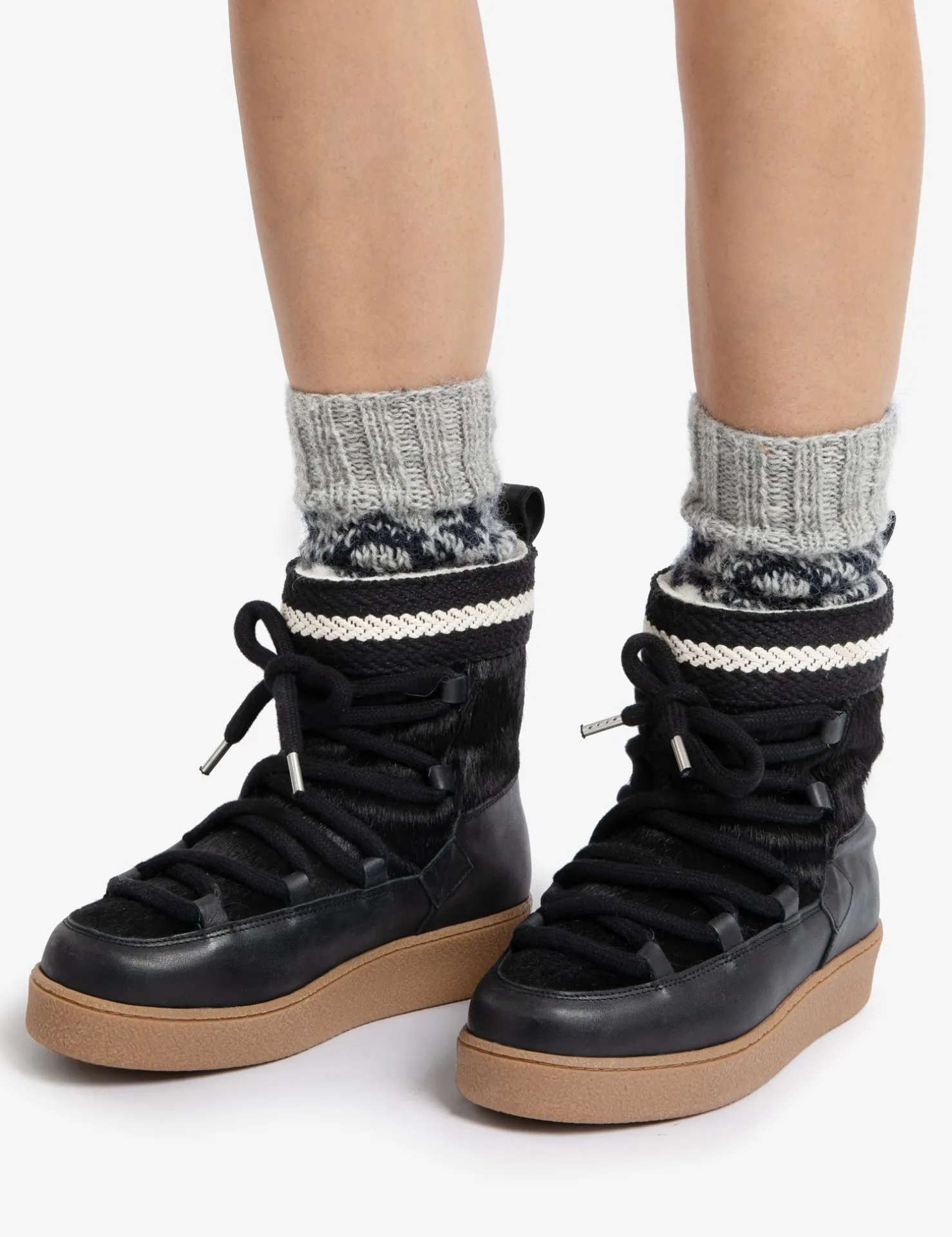 Penelope Chilvers Winter Boots | Lace Up Boots*Cosmos Pony Boot
