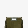 Penelope Chilvers Bags*Fringe Handy Suede Bag