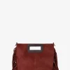 Penelope Chilvers Bags*Fringe Handy Suede Bag