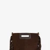 Penelope Chilvers Bags*Fringe Handy Suede Bag