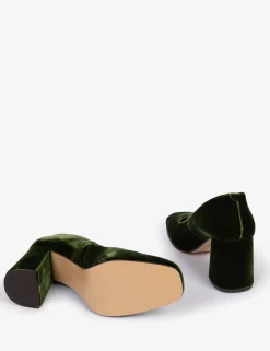 Penelope Chilvers Heeled Shoes*Gamine Velvet Shoe