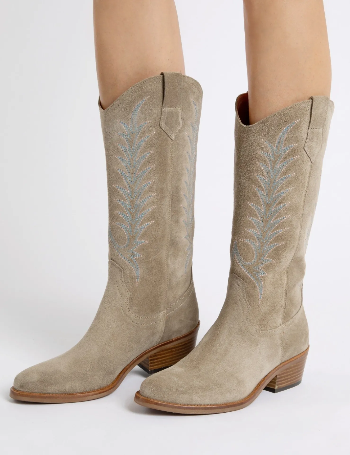 BOY Penelope Chilvers Heeled Boots | Cowboy Boots*Goldie Embroidered Cowboy Boot