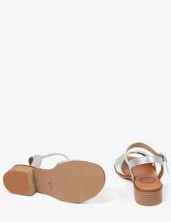 Penelope Chilvers Heeled Shoes | Sandals*Heeled Shepherdess Metallic Leather Sandal