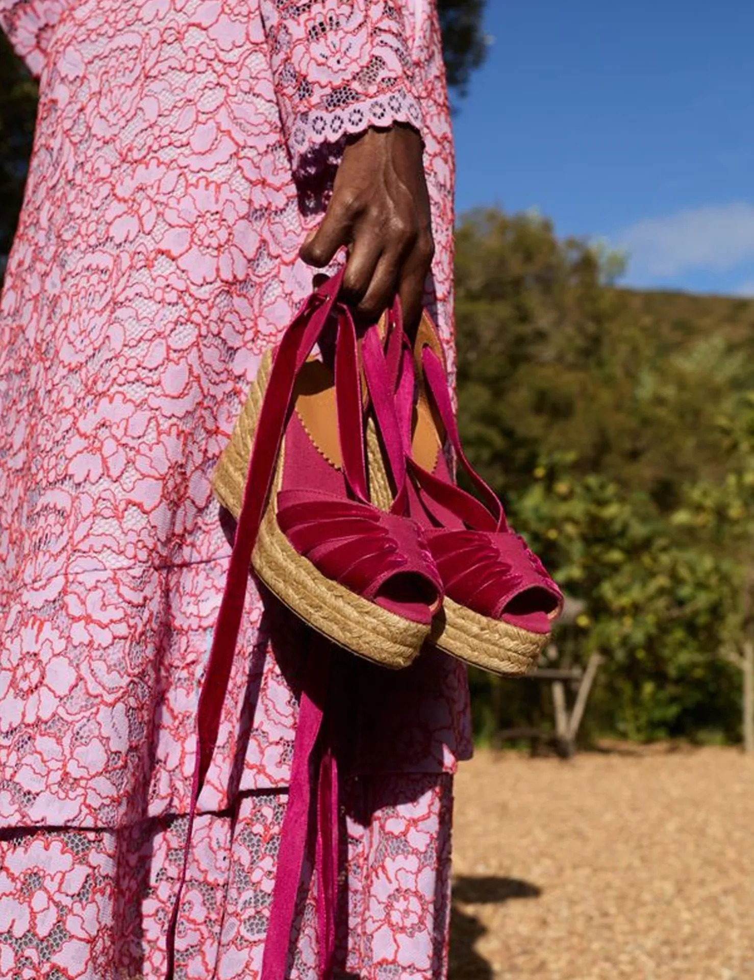 Penelope Chilvers Espadrilles*High Catalina Dali Espadrille