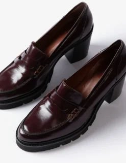 Penelope Chilvers Loafers | Heeled Shoes*High Stirling Leather Loafer