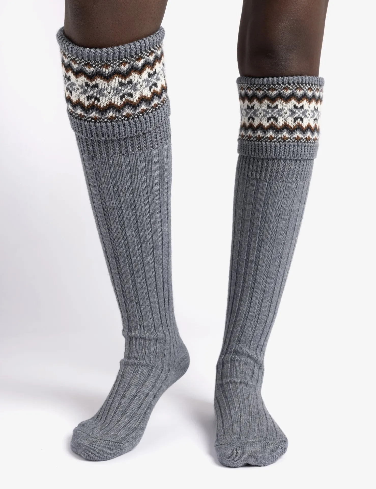 Penelope Chilvers Socks & Tights | Winter Accessories*Highland Fairisle Boot Sock