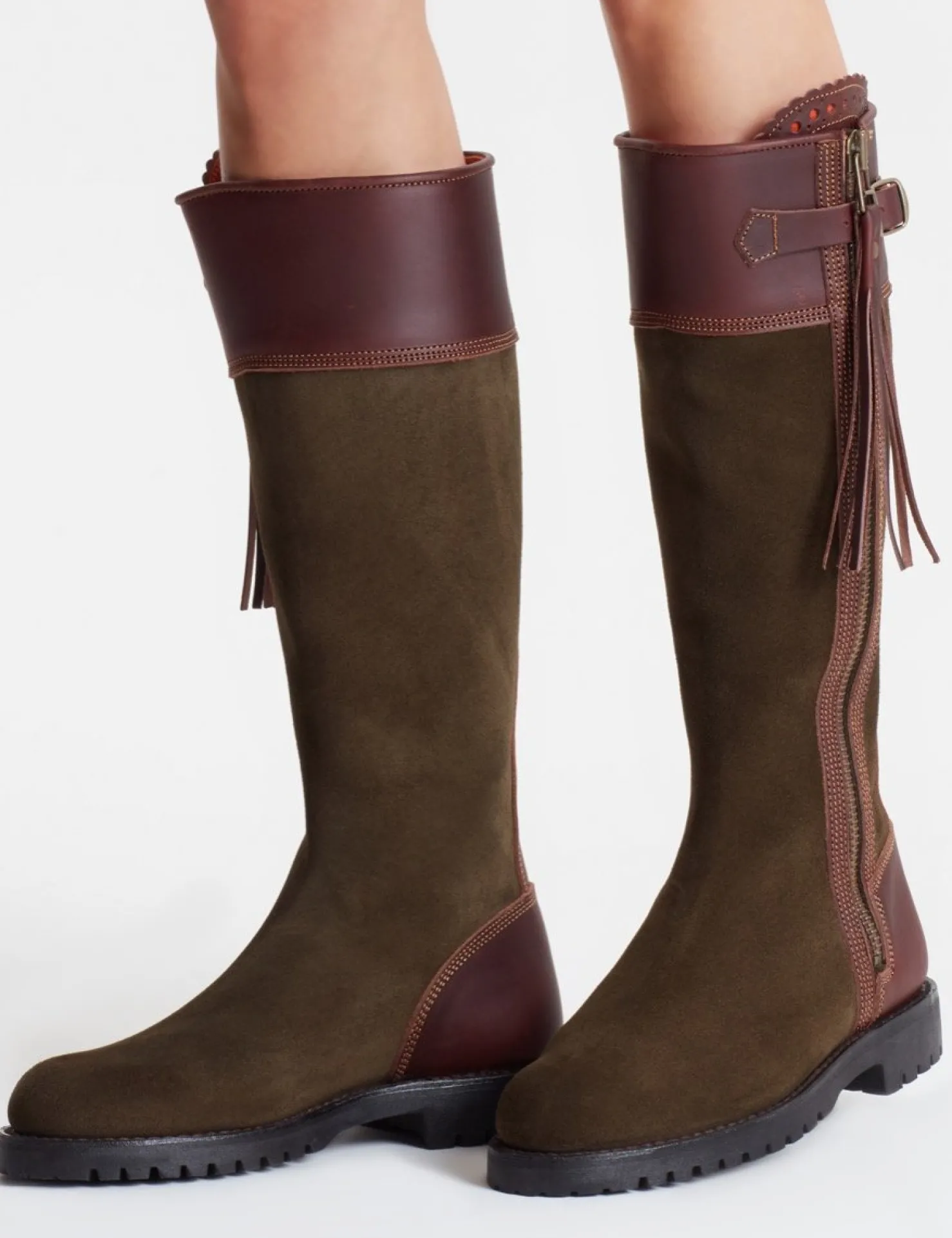 Penelope Chilvers Winter Boots | Goodyear Welt Boots*Inclement Long Tassel Boot