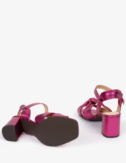 Penelope Chilvers Heeled Shoes | Sandals*Infinity Metallic Sandal