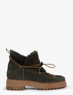 Penelope Chilvers Winter Boots | Wool & Shearling*Lomond Suede Shearling-Lined Boot