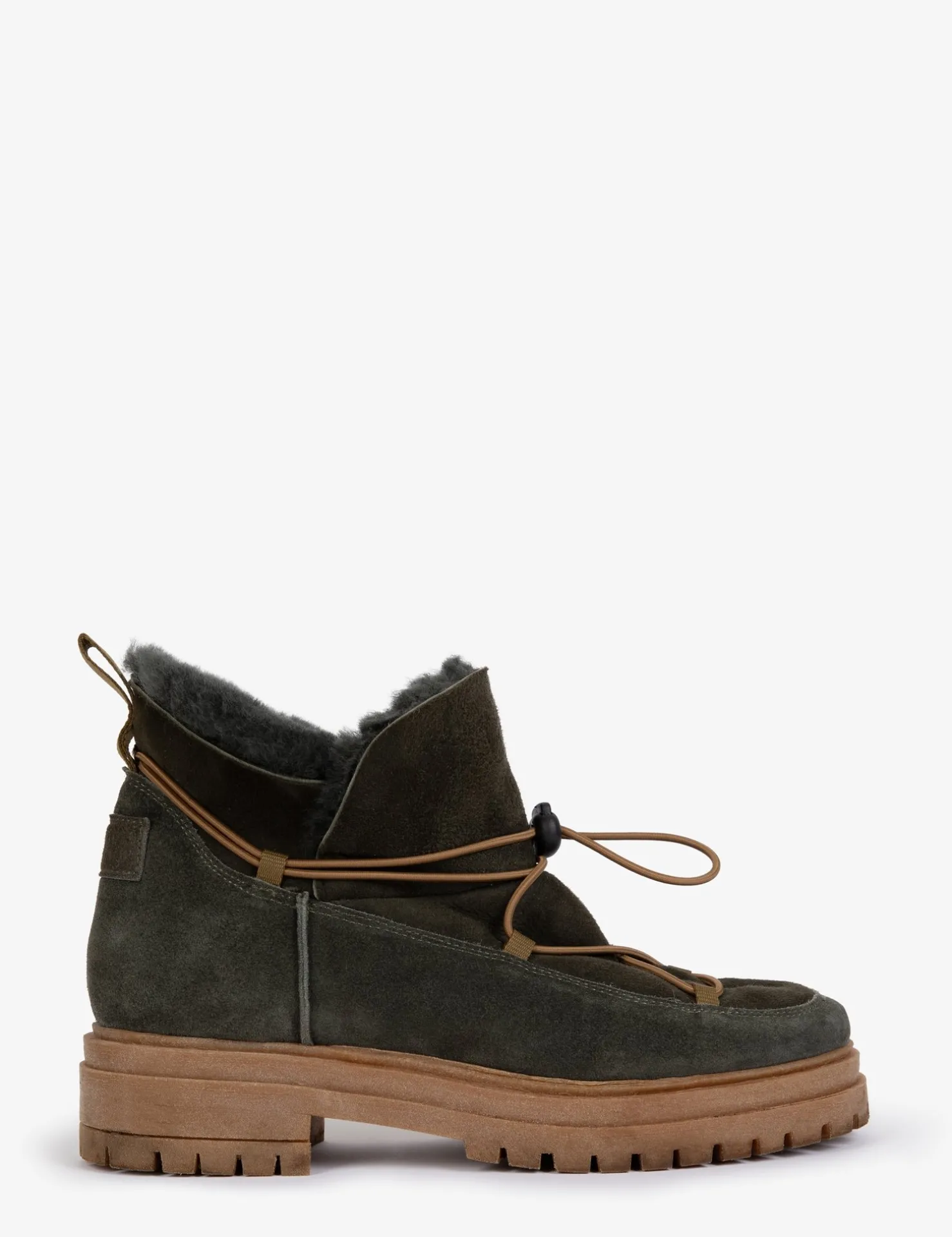 Penelope Chilvers Winter Boots | Wool & Shearling*Lomond Suede Shearling-Lined Boot