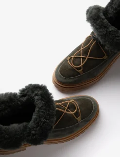 Penelope Chilvers Winter Boots | Wool & Shearling*Lomond Suede Shearling-Lined Boot