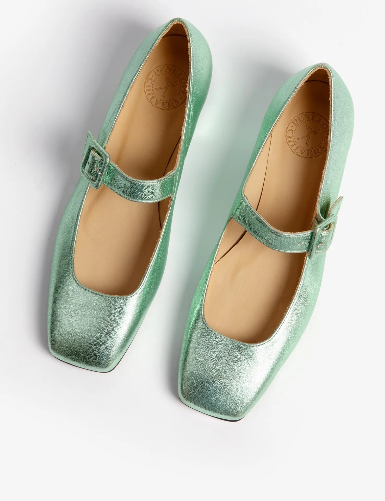 Penelope Chilvers Heeled Shoes | Mary Janes*Low Mary Jane Leather Shoe