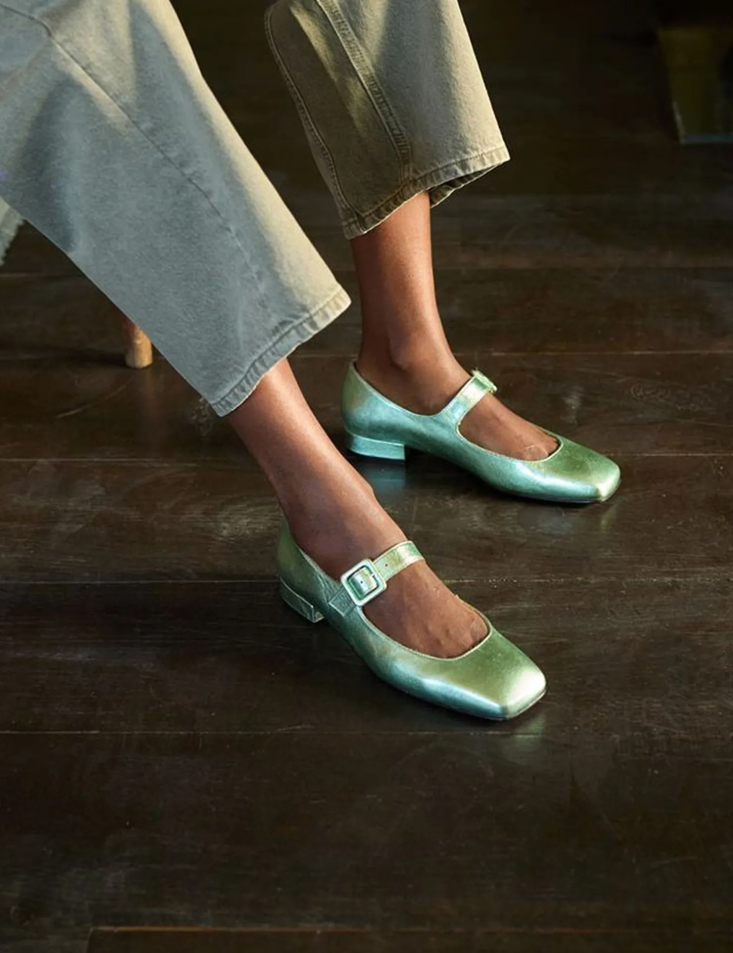 Penelope Chilvers Heeled Shoes | Mary Janes*Low Mary Jane Leather Shoe