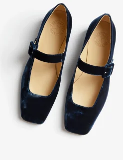 Penelope Chilvers Heeled Shoes | Mary Janes*Low Mary Jane Velvet Shoe
