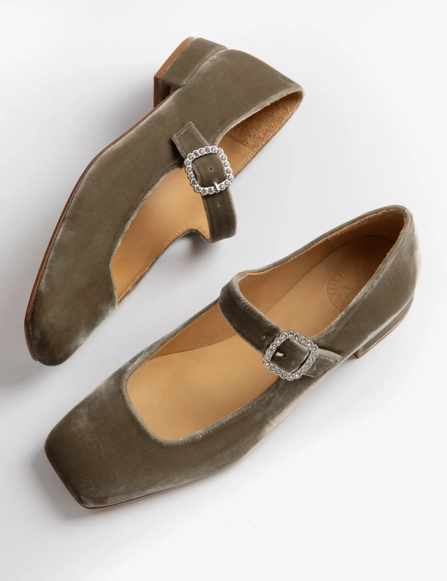 Penelope Chilvers Heeled Shoes | Mary Janes*Low Mary Jane Velvet Shoe