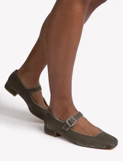 Penelope Chilvers Heeled Shoes | Mary Janes*Low Mary Jane Velvet Shoe