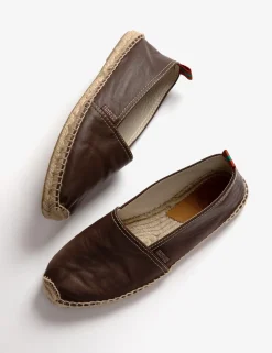 Penelope Chilvers Mens*Mens Flat Leather Espadrille