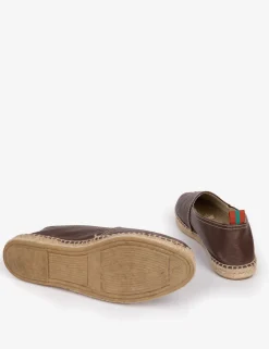 Penelope Chilvers Mens*Mens Flat Leather Espadrille