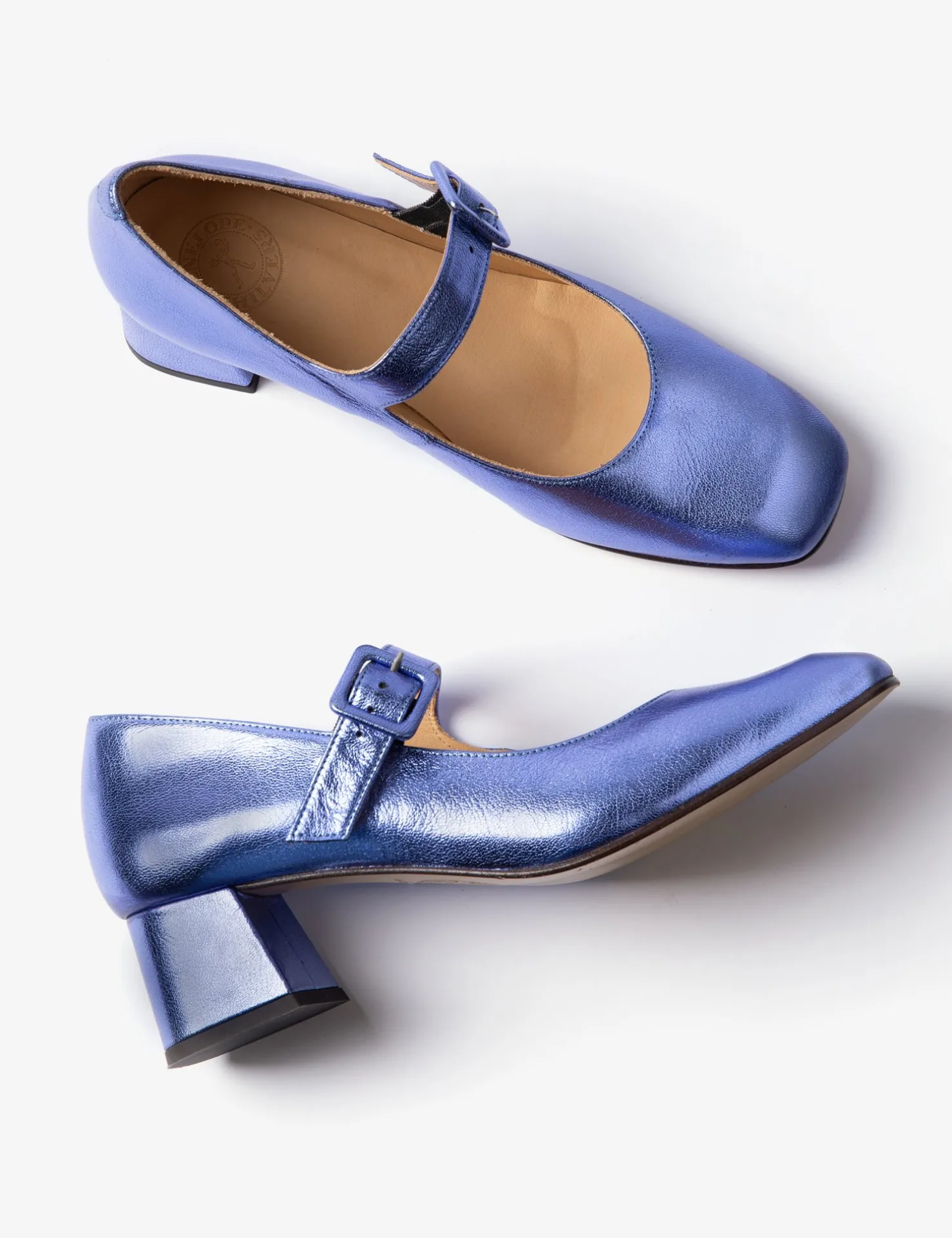 Penelope Chilvers Heeled Shoes | Mary Janes*Mid Mary Jane Leather Shoe