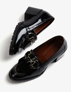 Penelope Chilvers Loafers | Heeled Shoes*Mid Monti Fringe Patent Loafer