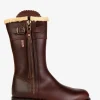 Penelope Chilvers Winter Boots | Wool & Shearling*Midcalf Lined Tassel Boot