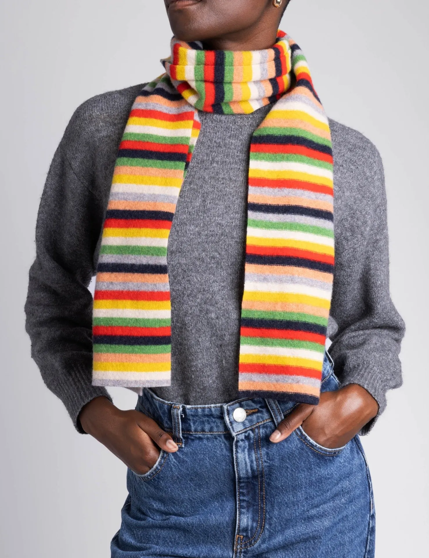 Penelope Chilvers Winter Accessories*Miro Wool Stripe Scarf