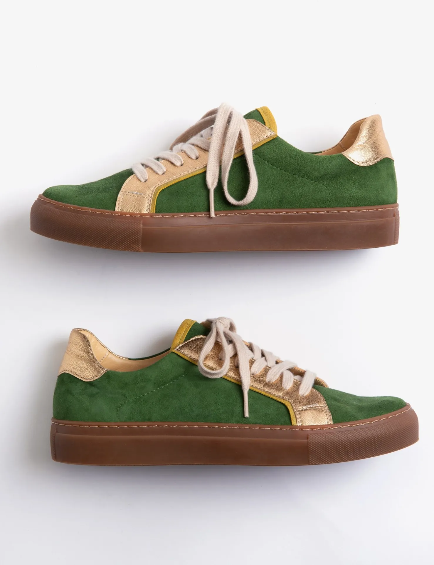 Penelope Chilvers Trainers*Paradise Suede Metallic Trainer