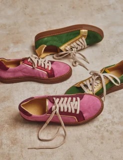 Penelope Chilvers Trainers*Paradise Suede Metallic Trainer