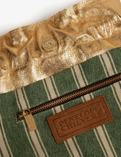 Penelope Chilvers Bags*Puffball Leather Clutch
