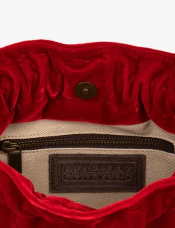 Penelope Chilvers Bags*Puffball Velvet Clutch