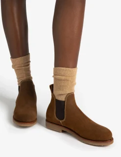 Penelope Chilvers Ankle Boots*Safari Oiled Suede Boot