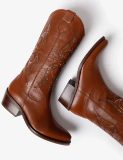 BOY Penelope Chilvers Heeled Boots | Cowboy Boots*Silvestre Stud Cowboy Boot