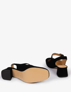 Penelope Chilvers Heeled Shoes*Tiffany Diamante Suede Slingback
